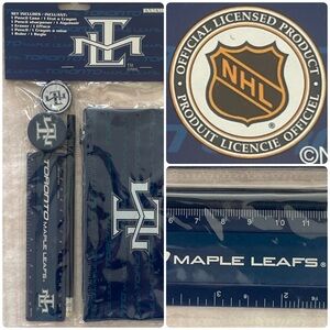 🏒 *Vintage Toronto Maple Leafs NHL School Kit - NEW!* 🔥 Collectibles.